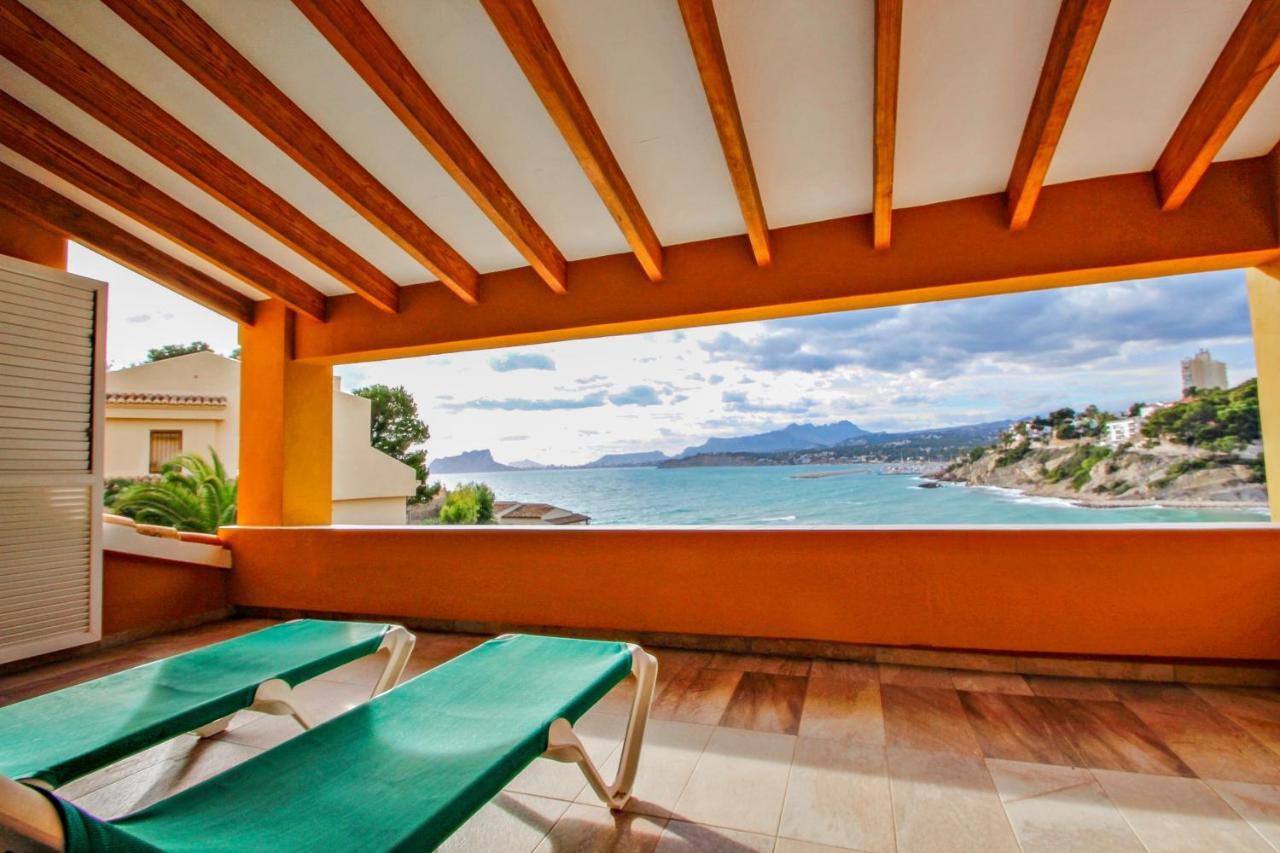 El Portet - Beachfront Holiday Home With Private Pool In مورايرا المظهر الخارجي الصورة