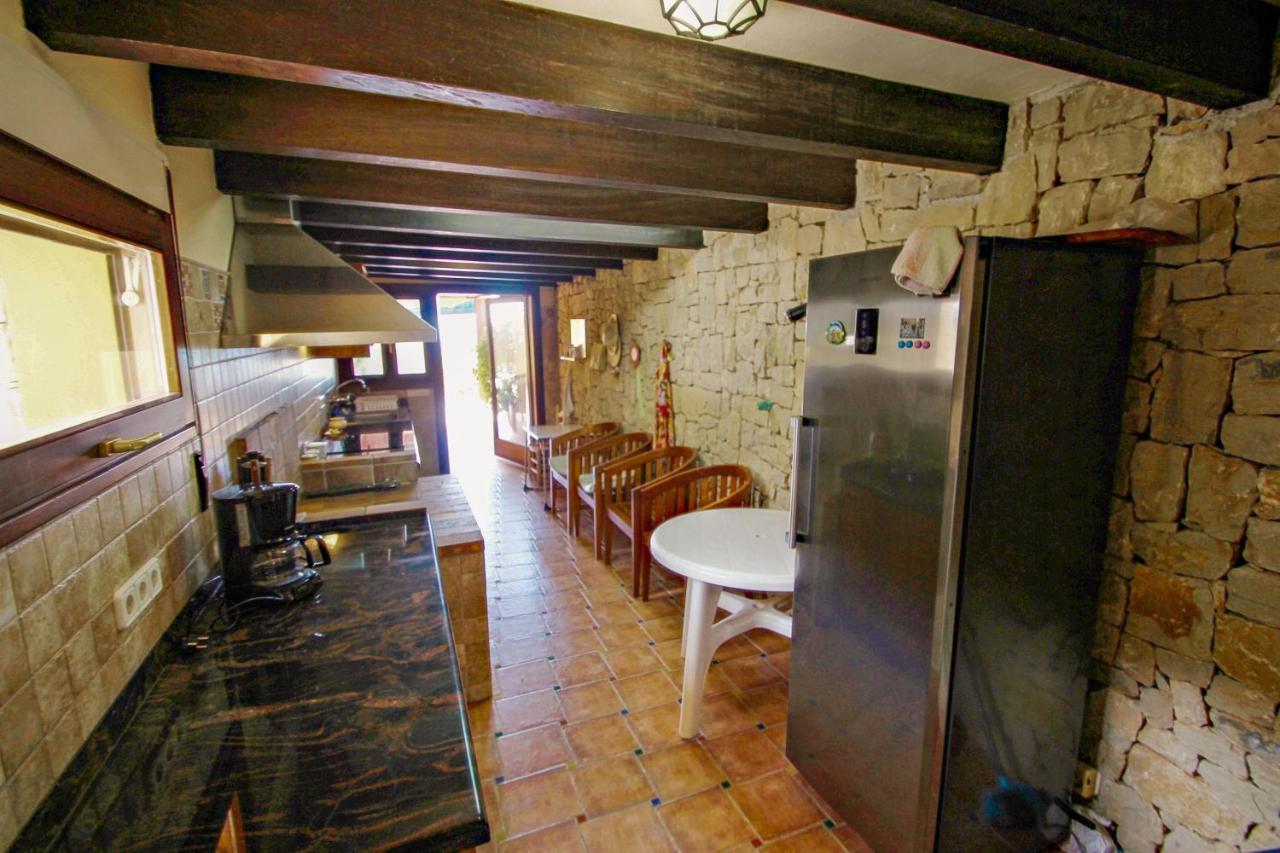 El Portet - Beachfront Holiday Home With Private Pool In مورايرا المظهر الخارجي الصورة