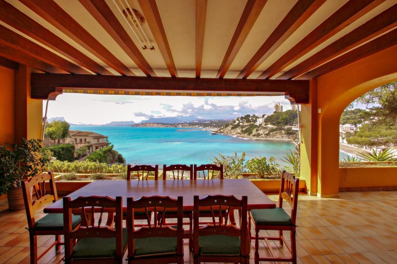 El Portet - Beachfront Holiday Home With Private Pool In مورايرا المظهر الخارجي الصورة